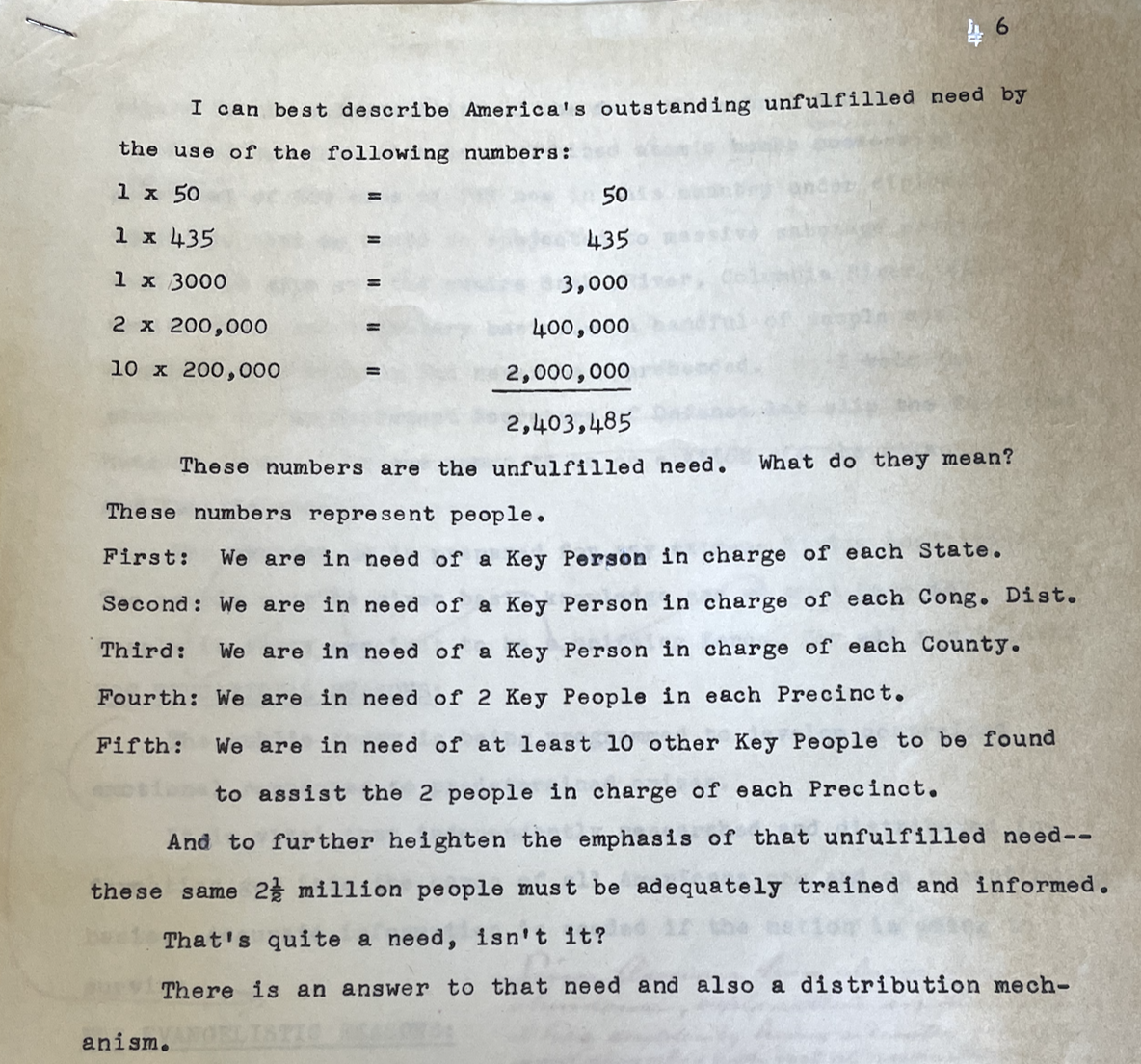 Walter Huss's plan to take back America for God, one precinct at a time, Part 1 of 2