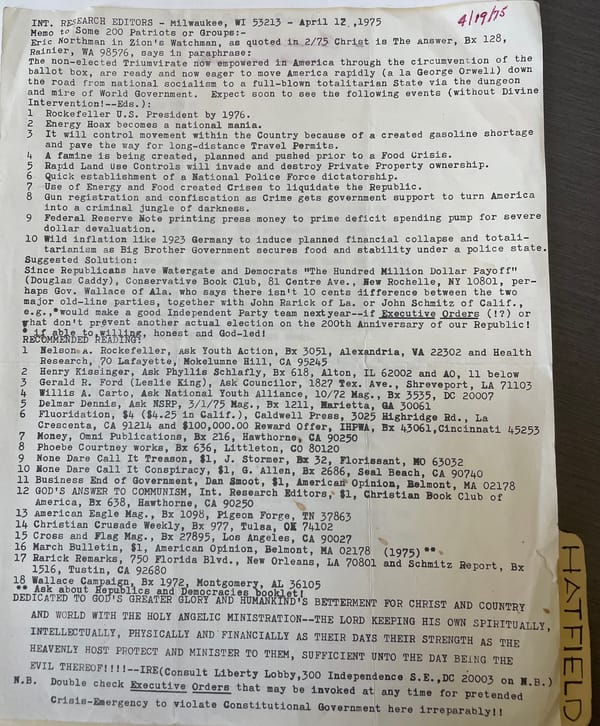 Why archival research matters: The power of a single document